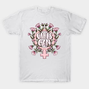 Girls Can T-Shirt